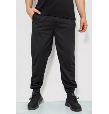 Спорт брюки мужские, цвет черный, 244R4779