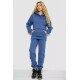 Спортивний костюм жіночий на флісі, колір джинс, 102R7711