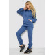 Спортивний костюм жіночий на флісі, колір джинс, 102R7711