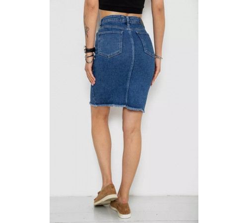 Спідниця жіноча джинсова, колір синій, 182R1862