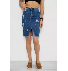 Спідниця жіноча джинсова, колір синій, 182R1862