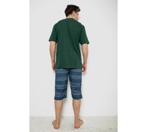 Пижама мужская, цвет зеленый, 243R2007
