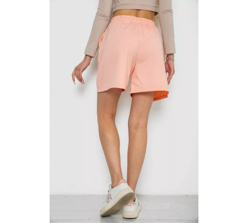 Шорты женские однотонные, цвет персиковый, 238R57907.