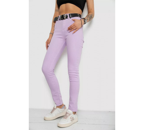 Джинсы женские Skinny Американки, цвет сиреневый, 182R00223