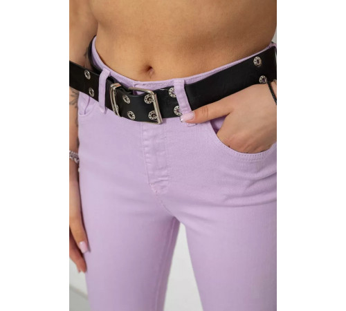 Джинсы женские Skinny Американки, цвет сиреневый, 182R00223