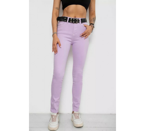 Джинсы женские Skinny Американки, цвет сиреневый, 182R00223