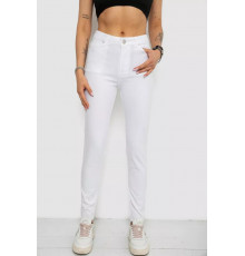 Джинси жіночі Slim Fit, колір білий, 182R1525