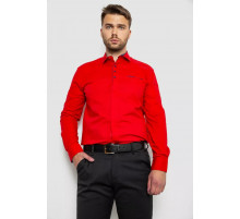 Рубашка мужская, цвет красный, 214R7150