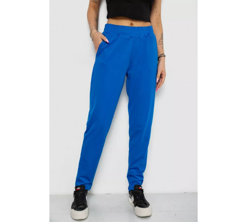 Штани жіночі, колір електрик, 238R318