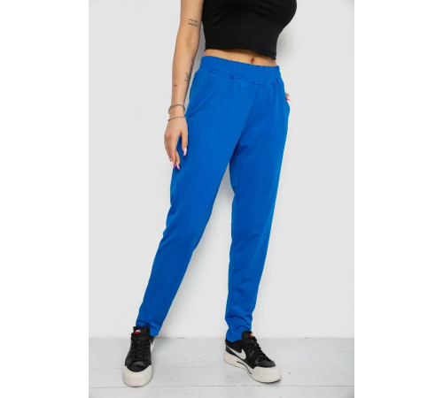 Штани жіночі, колір електрик, 238R318