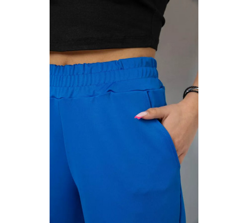 Штани жіночі, колір електрик, 238R318