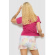 Піжама жіноча, колір малиновий, 243R50582