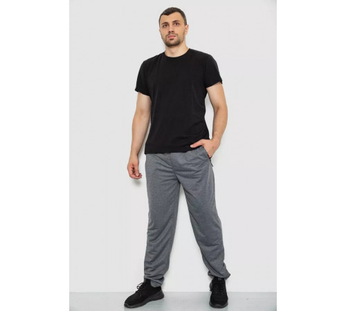 Спорт мужские брюки, цвет серый, 244R41388