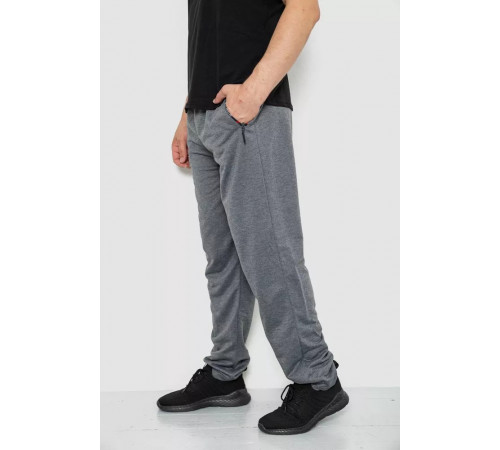 Спорт мужские брюки, цвет серый, 244R41388