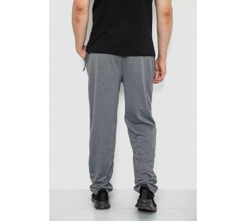 Спорт мужские брюки, цвет серый, 244R41388