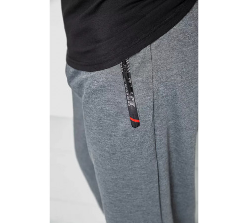 Спорт мужские брюки, цвет серый, 244R41388