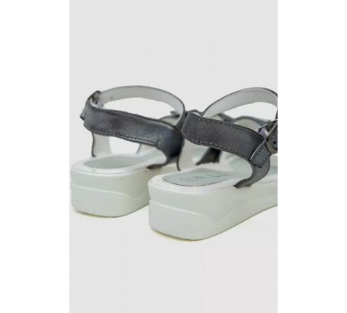 Босоножки детские, цвет темно-серебристый, 243RA6807-4