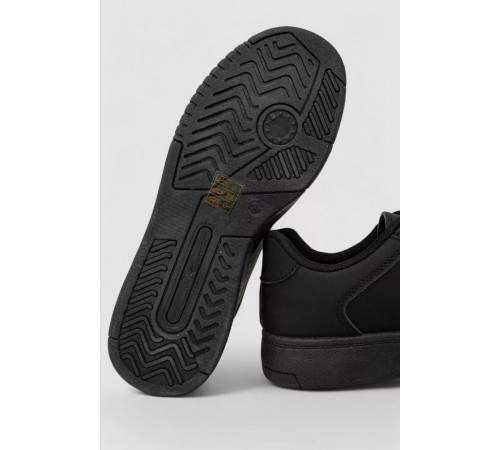 Кеды женские однотонные, цвет черный, 248RAD40