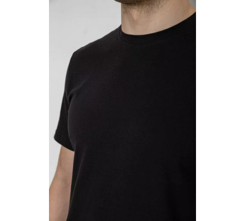 Мужская футболка с принтом, цвет черный, 241R1907