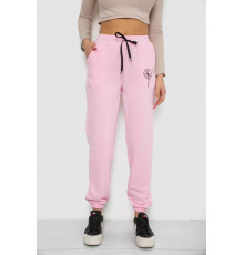 Спортивні штани жіночі, колір рожевий, 238R121