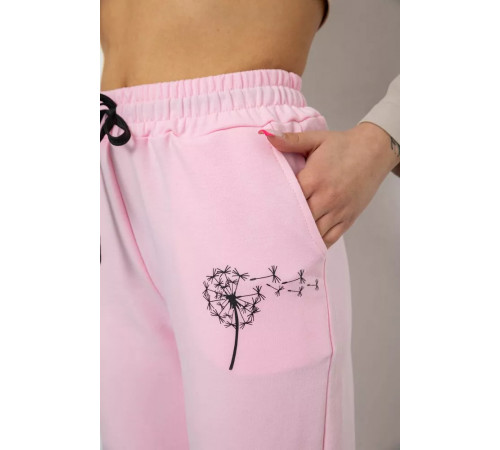 Спортивні штани жіночі, колір рожевий, 238R121
