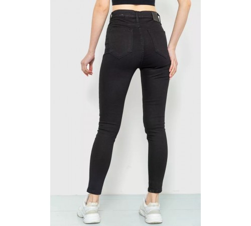 Джинси жіночі skinny, колір чорний, 186R0028 Джинси жіночі skinny, колір чорний, 186R0028
