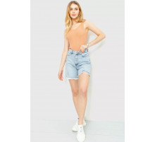 Женская майка в рубчик 204R022, цвет светло-коричневый, 204R028