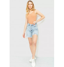 Майка жіноча в рубчик 204R022, колір світло-коричневий, 204R028