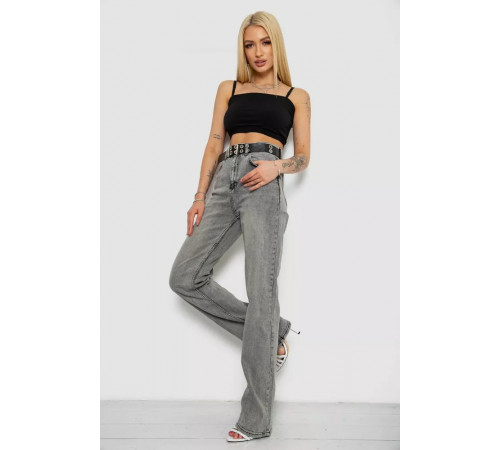 Джинси жіночі, колір сірий, 244R00645