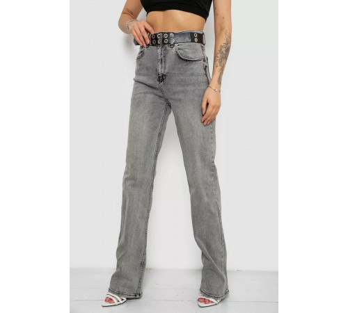 Джинси жіночі, колір сірий, 244R00645