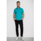 Сорочка чоловіча однотонна, колір бірюзовий, 214R7327-2