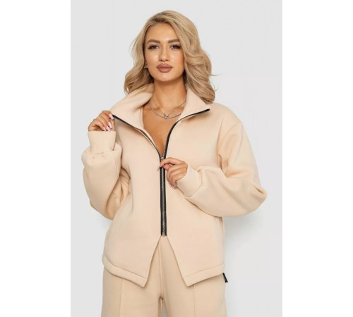 Костюм женский на флисе тринитка, цвет светло-бежевый, 102R7726. Костюм женский на флисе тринитка, цвет светло-бежевый, 102R7726.