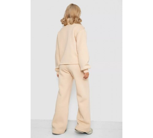 Костюм женский на флисе тринитка, цвет светло-бежевый, 102R7726. Костюм женский на флисе тринитка, цвет светло-бежевый, 102R7726.