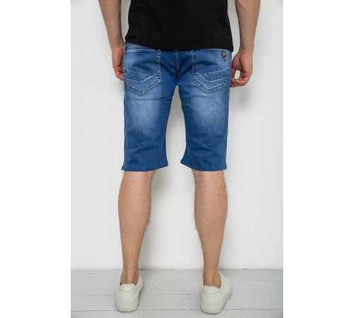 Шорты мужские джинсовые, цвет синий, 244RK7137