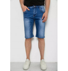 Шорты мужские джинсовые, цвет синий, 244RK7137