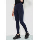 Лосины женские в рубчик, цвет темно-синий, 241R101