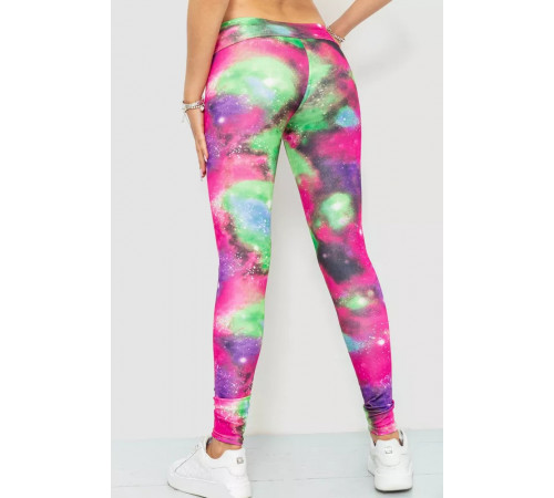 Лосини, колір рожево-салатовий, 172R3109-2