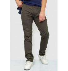 Брюки мужские классические, цвет хаки, 243R6023