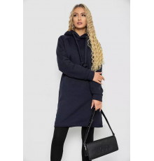 Туніка жіноча на флісі, колір темно-синій, 243R462