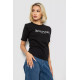 Женская футболка с принтом, цвет черный, 238R01640