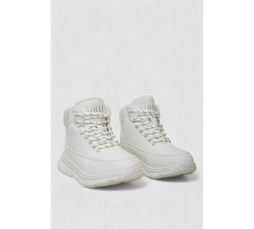 Кросівки жіночі зимові на хутрі, колір білий, 248RCX657