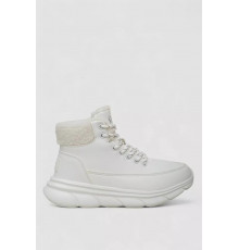 Кросівки жіночі зимові на хутрі, колір білий, 248RCX657