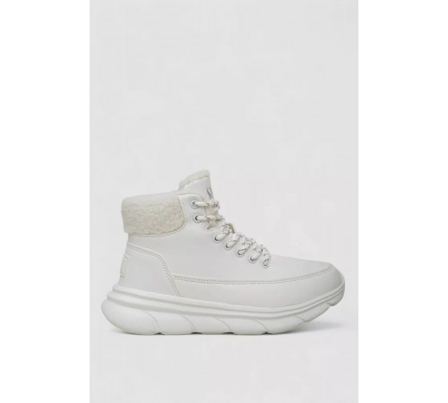 Кросівки жіночі зимові на хутрі, колір білий, 248RCX657