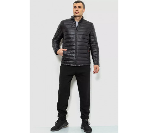 Куртка мужская демисезонная, цвет черный, 214R06