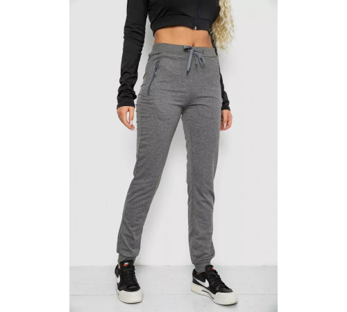 Спортивні штани жіночі, колір сірий, 244R5128