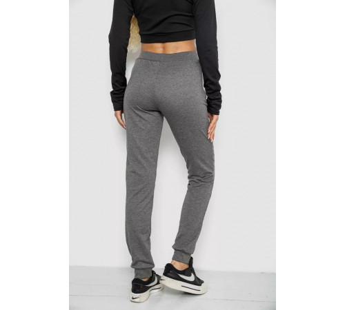Спортивні штани жіночі, колір сірий, 244R5128