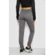 Спортивні штани жіночі, колір сірий, 244R5128