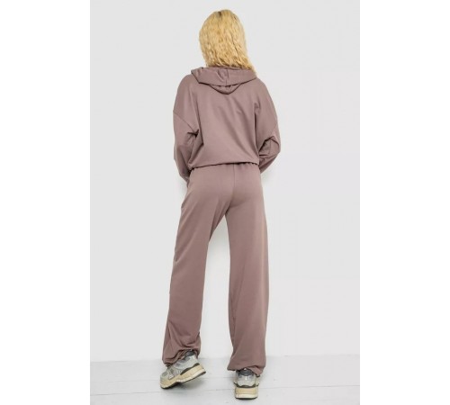 Женский спортивный костюм, цвет мокко, 241R2001-10 Женский спортивный костюм, цвет мокко, 241R2001-10