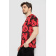 Футболка чоловіча з принтом, колір червоний, 244R6034