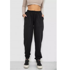 Спортивні штани жіночі, колір чорний, 238R115